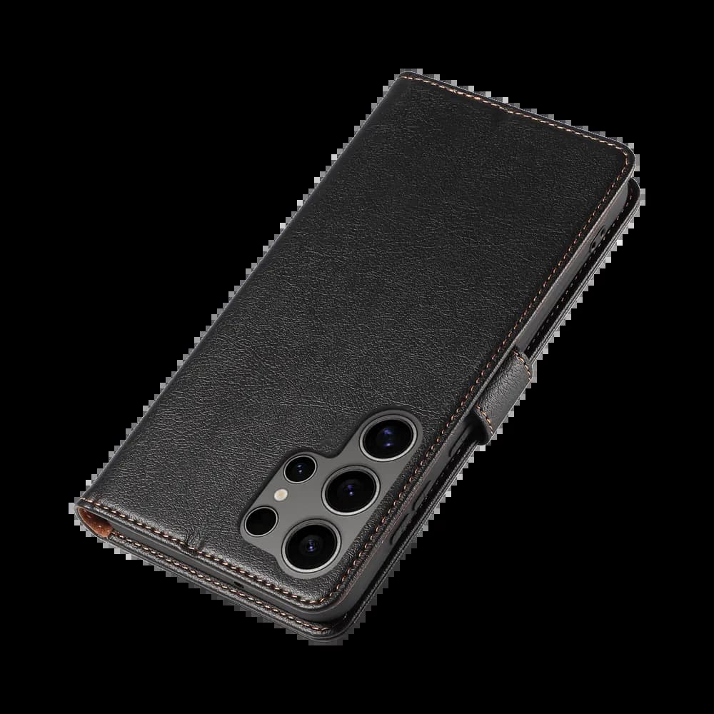 Housse folio anti-RFID Samsung Galaxy S25 Ultra – PROTECT IP011 Noir - Vue 36