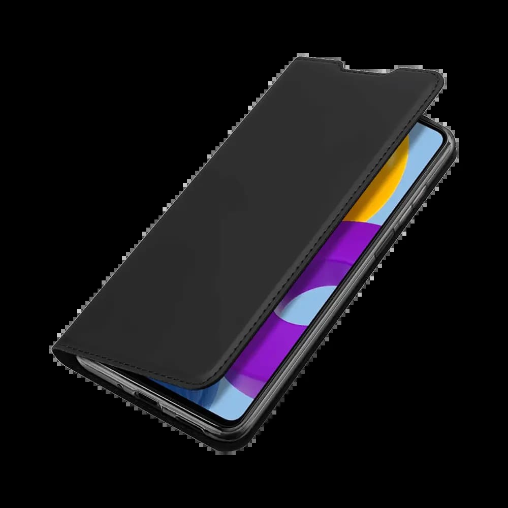 Housse folio Samsung Galaxy M52 porte-carte – Dux Ducis Skin Pro Noir - Vue 16