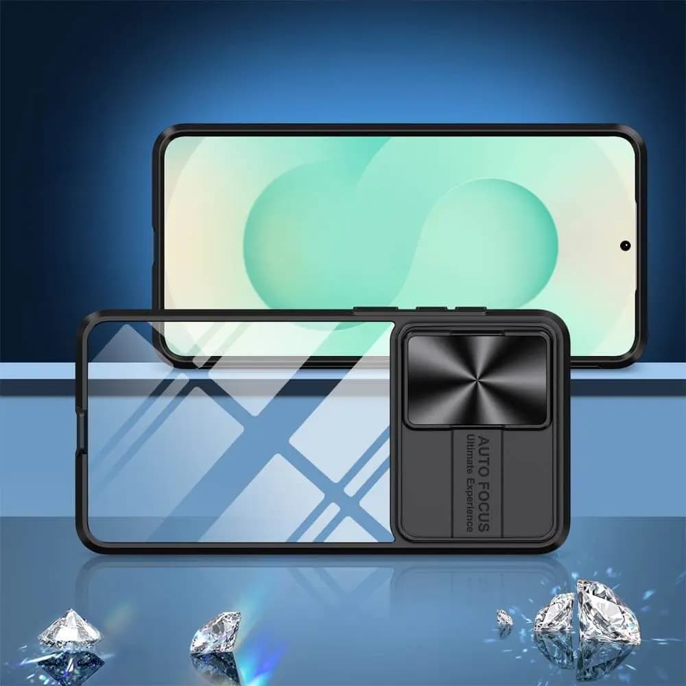 Coque avec cache caméra – Samsung Galaxy S25 Edge – PROTECT IE027 Noir - Vue 3