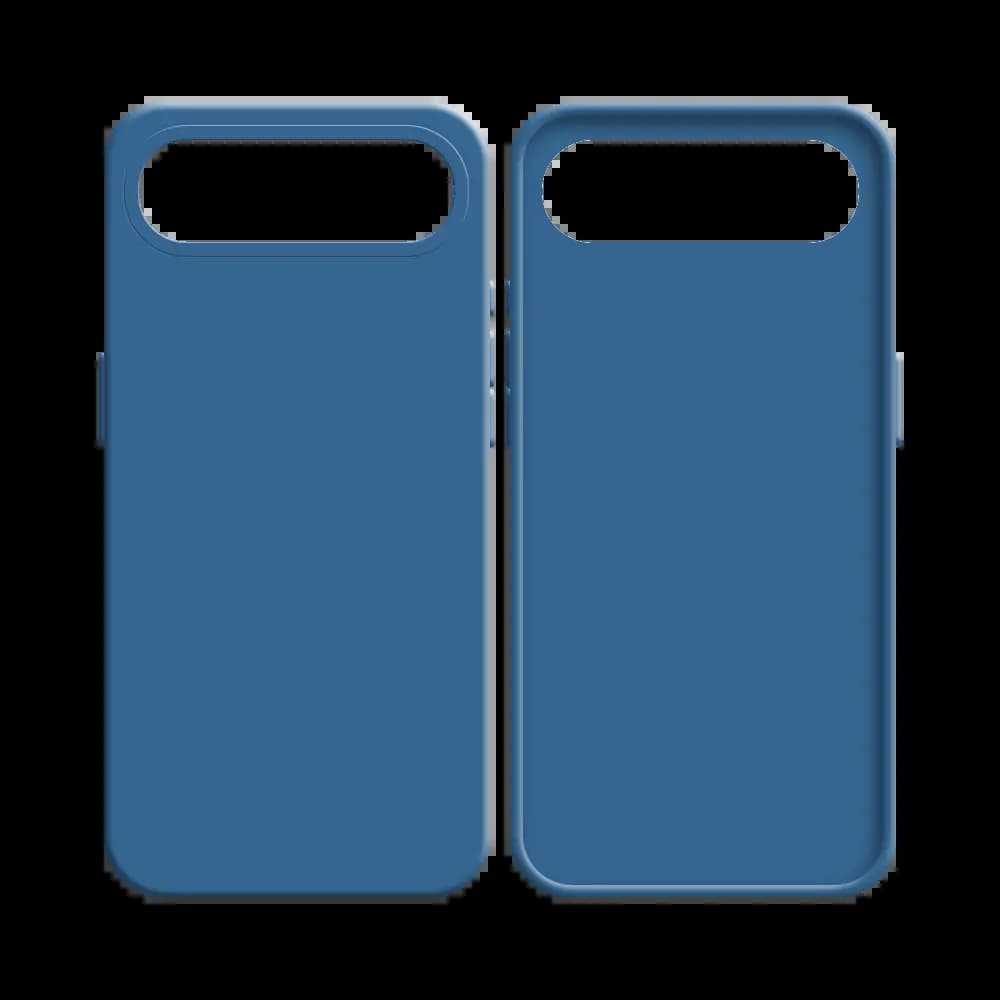 Coque silicone iPhone Air - Bleu Marine - Vue 8