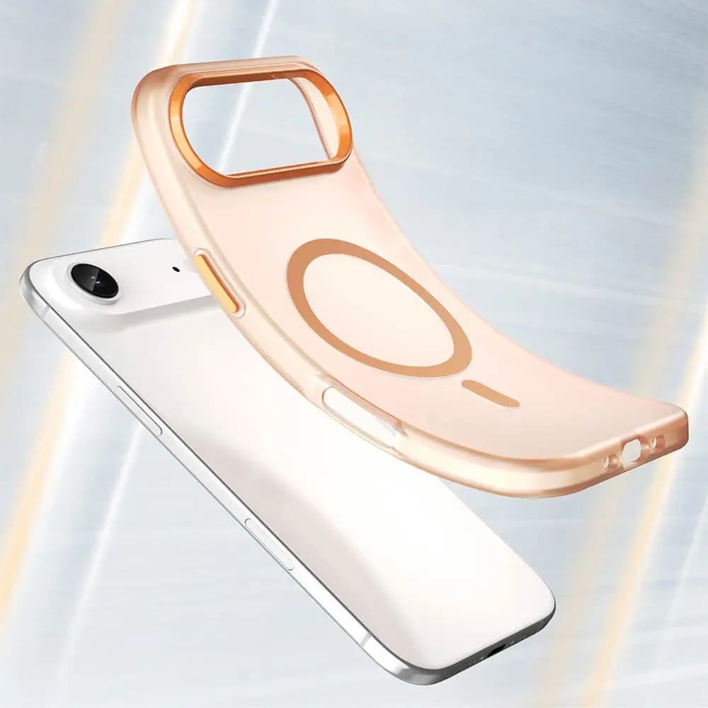 Coque MagSafe bi-matière – iPhone Air – PROTECT MF-006 Orange - Vue 5