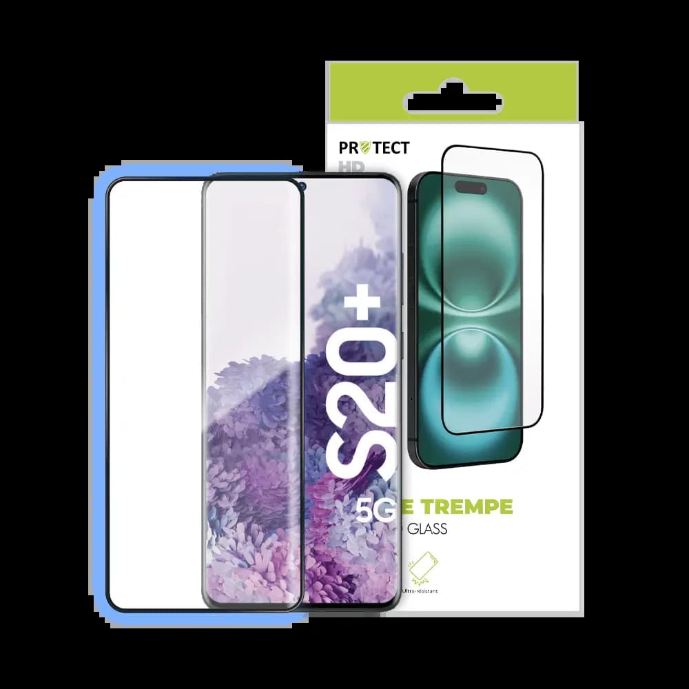 Verre trempé Samsung Galaxy S20 Plus 5G / S20 Plus - protection écran 9H - PROTECT Transparent - Vue 24