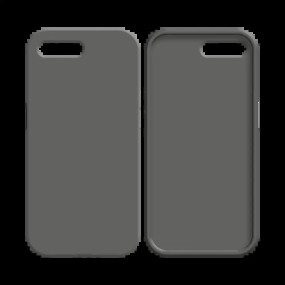 Coque silicone iPhone 7 Plus / 8 Plus - Gris Foncé - Vue 8