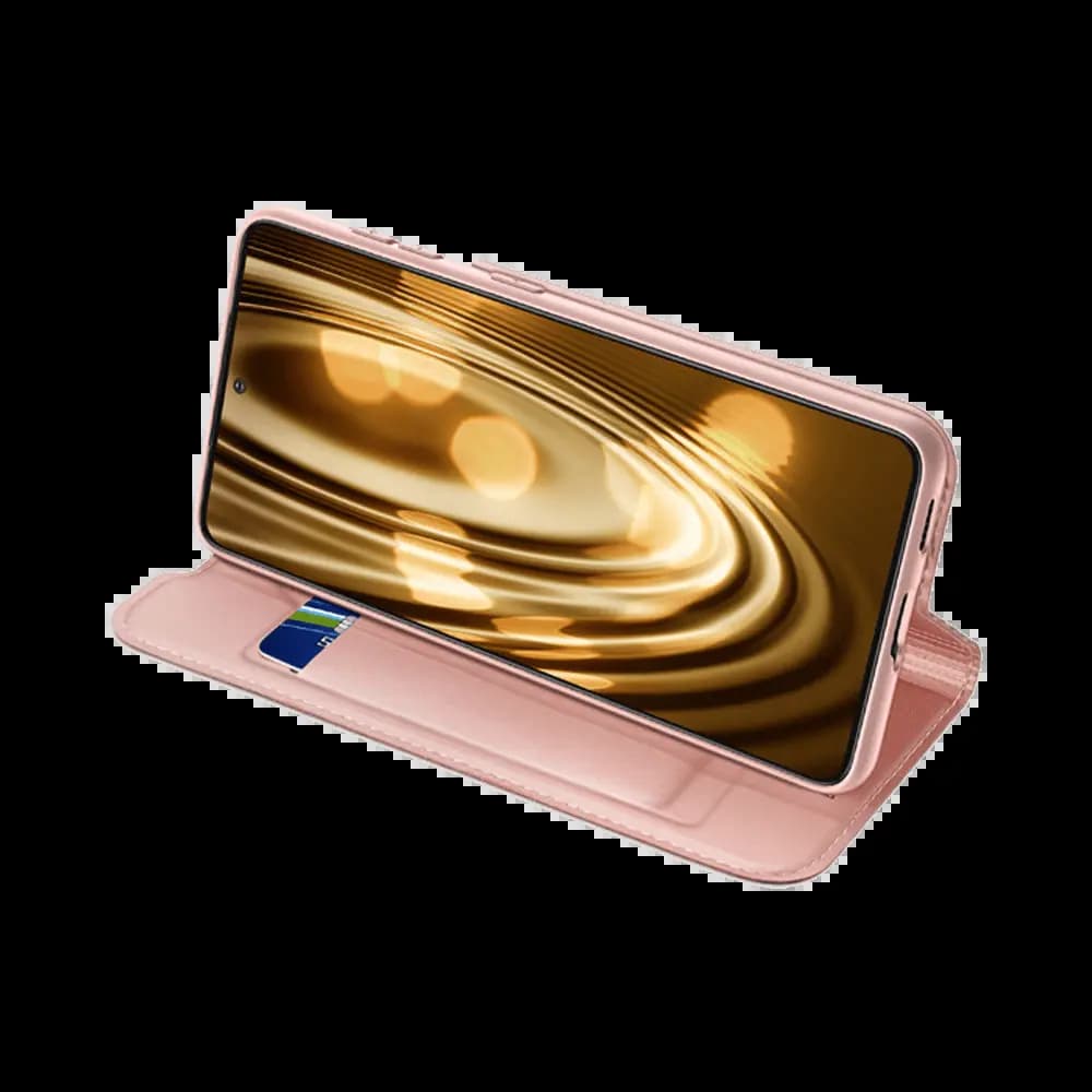 Housse folio Samsung Galaxy S21 porte-carte – Dux Ducis Skin Pro Noir - Vue 7