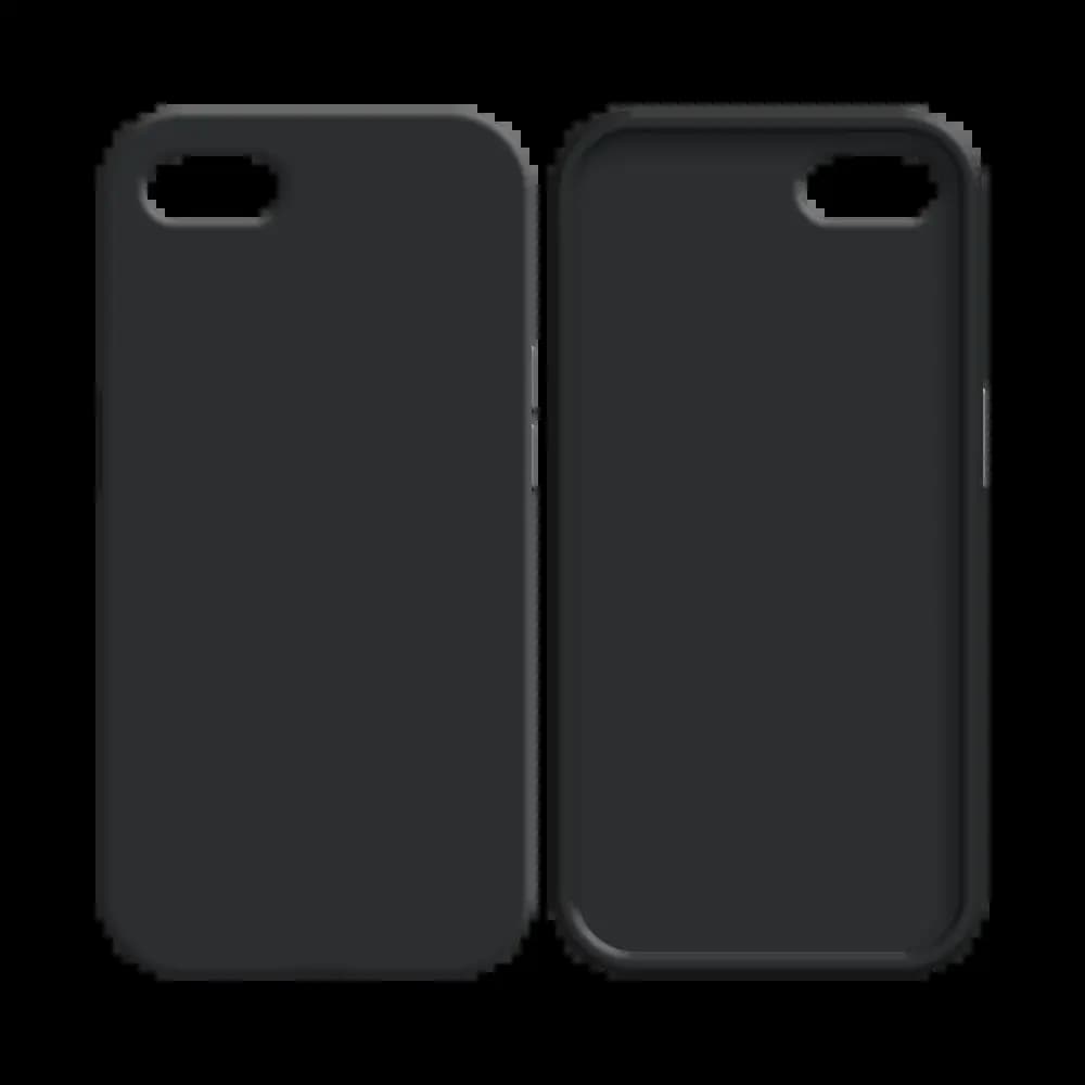 Coque silicone iPhone 7 / 8 / SE - Noir - Vue 8