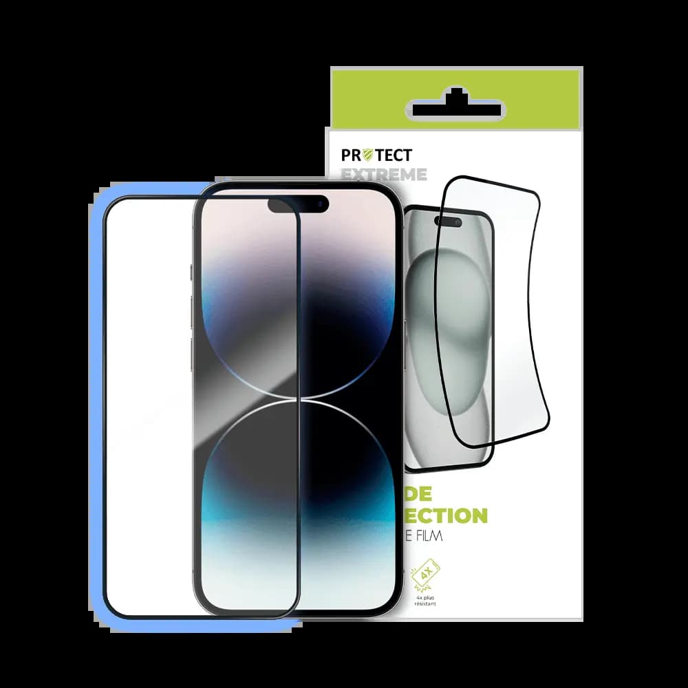 Film de protection extrême 7H – Apple iPhone 14 Pro – PROTECT Transparent - Vue 30