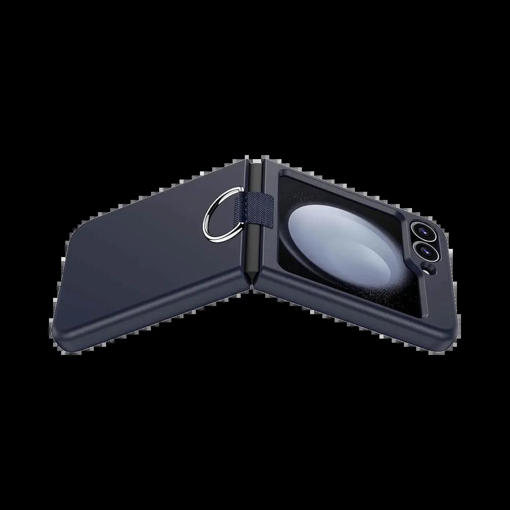 Coque de Protection avec Anneau Z-FL2 Samsung Galaxy Z Flip 6 5G Bleu - Vue 7