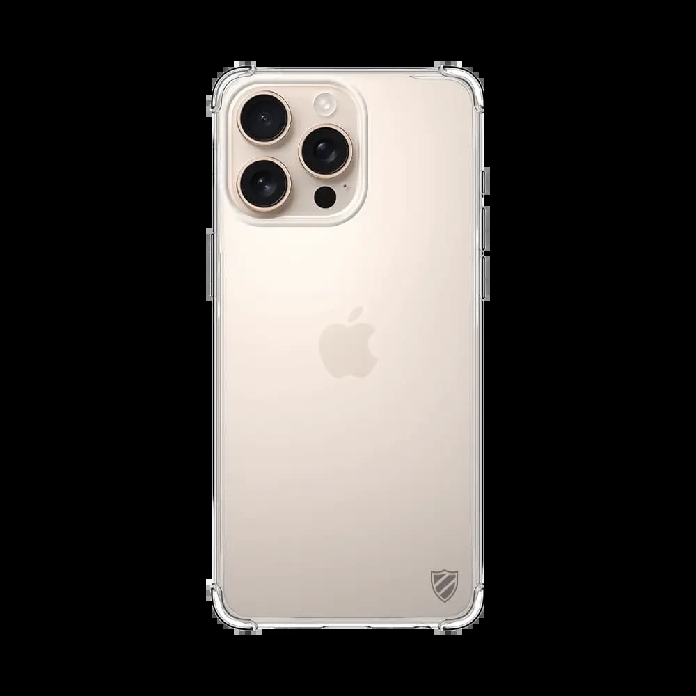 Coque antichoc renforcée transparente – iPhone 16 Pro Max – silicone PROTECT - Vue 8