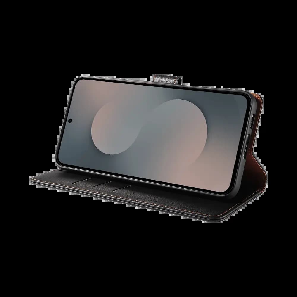 Housse folio anti-RFID Samsung Galaxy S25 FE – PROTECT IP011 Noir - Vue 17