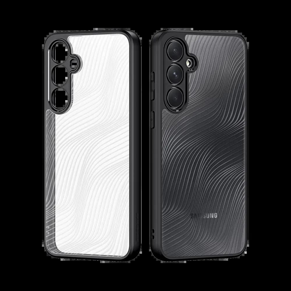 Coque anti-chocs finition mate – Samsung Galaxy A35 5G – Dux Ducis Aimo Noir - Vue 3