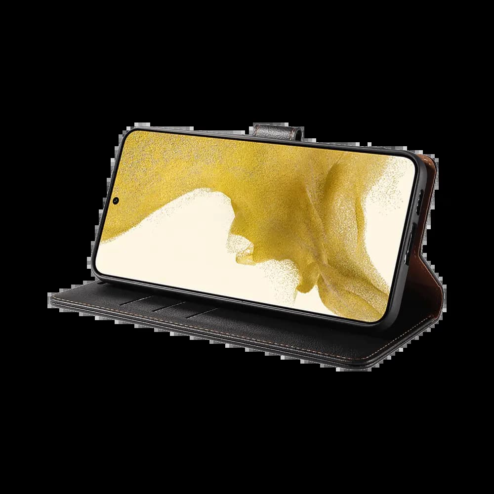 Housse folio anti-RFID Samsung Galaxy S24 Ultra – PROTECT IP011 Noir - Vue 13