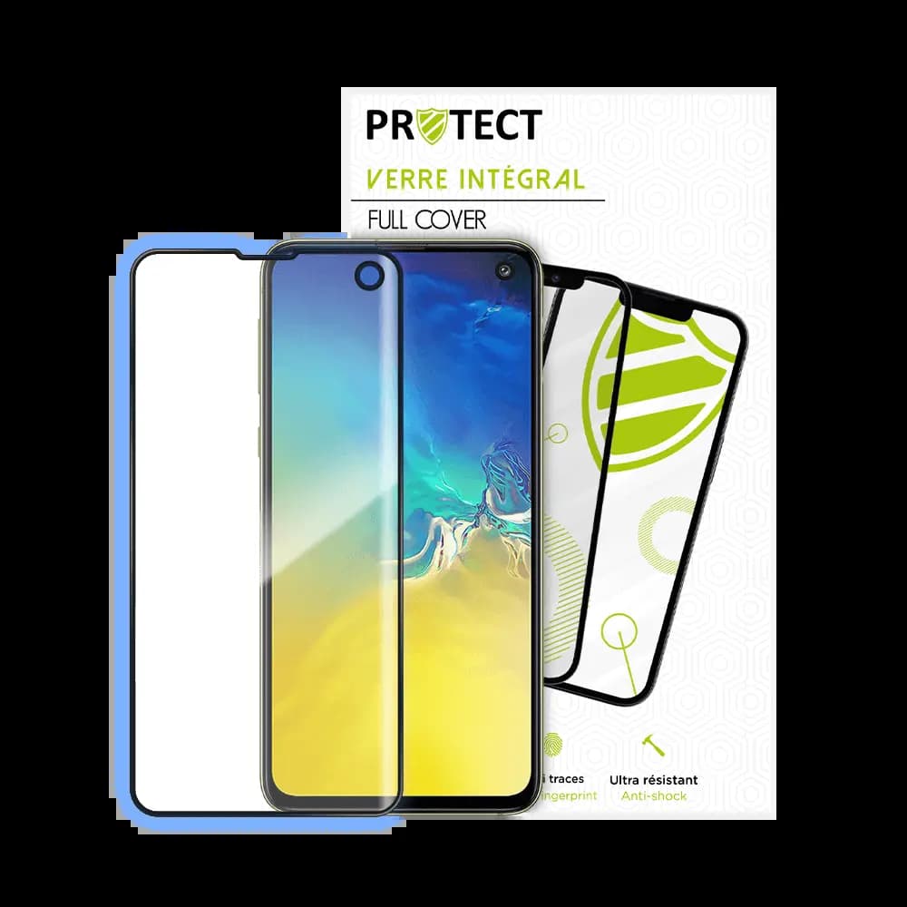 Verre trempé intégral 5D 9H – protection écran Samsung Galaxy S10e – PROTECT Noir - Vue 8