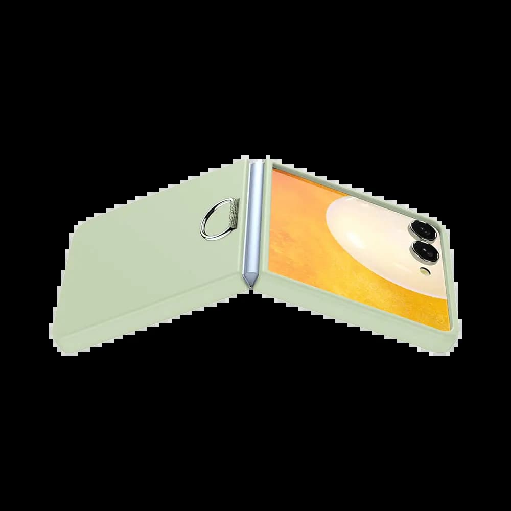 Coque de Protection avec Anneau Z-FL2 Samsung Galaxy Z Flip 7 5G  Vert Clair - Vue 12