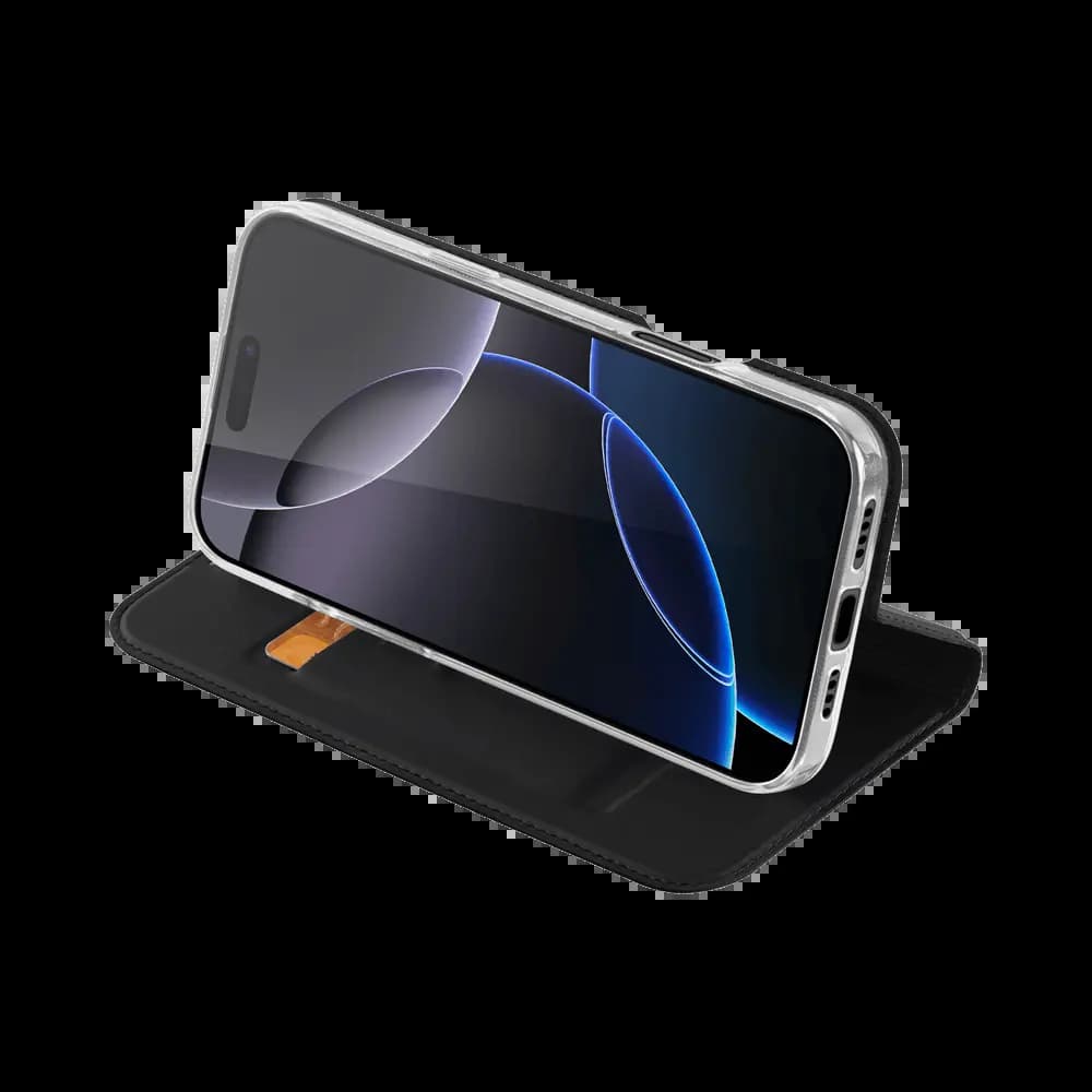 Housse folio MagSafe iPhone 16 Pro – Dux Ducis Skin X Pro Rose - Vue 7