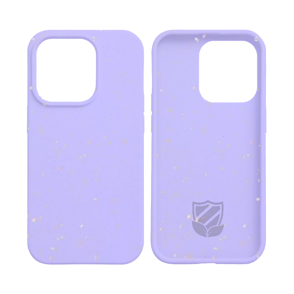 Coque bio iPhone 14 Pro Max - PROTECT Violet Clair - Vue 3