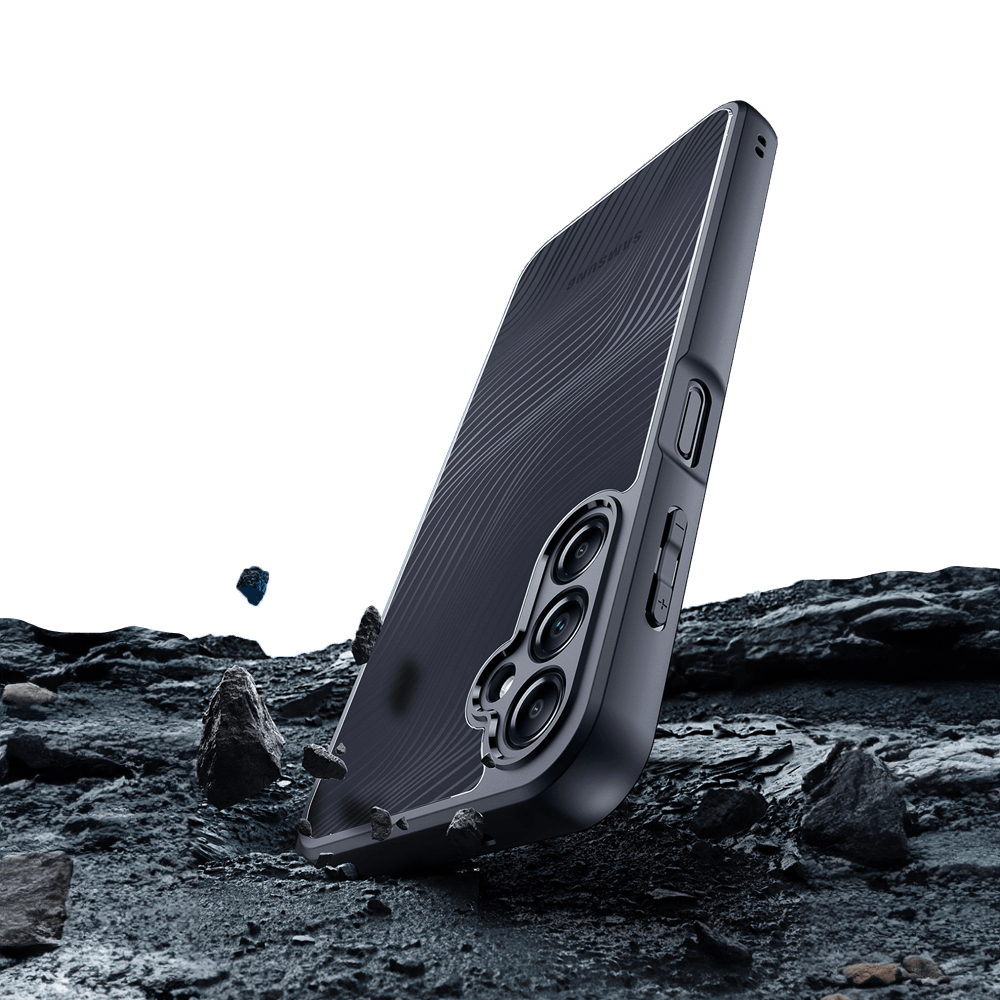 Coque anti-chocs finition mate – Samsung Galaxy A15 5G – Dux Ducis Aimo Noir - Vue 24