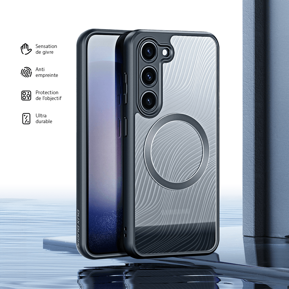 Coque MagSafe anti-chocs – Samsung Galaxy S23+ 5G – Dux Ducis Aimo Mag Noir - Vue 7