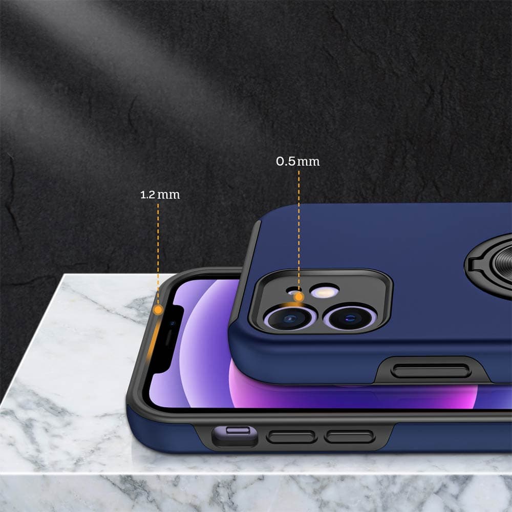 Coque de Protection PROTECT pour Apple iPhone 12 Bleu - Vue 36