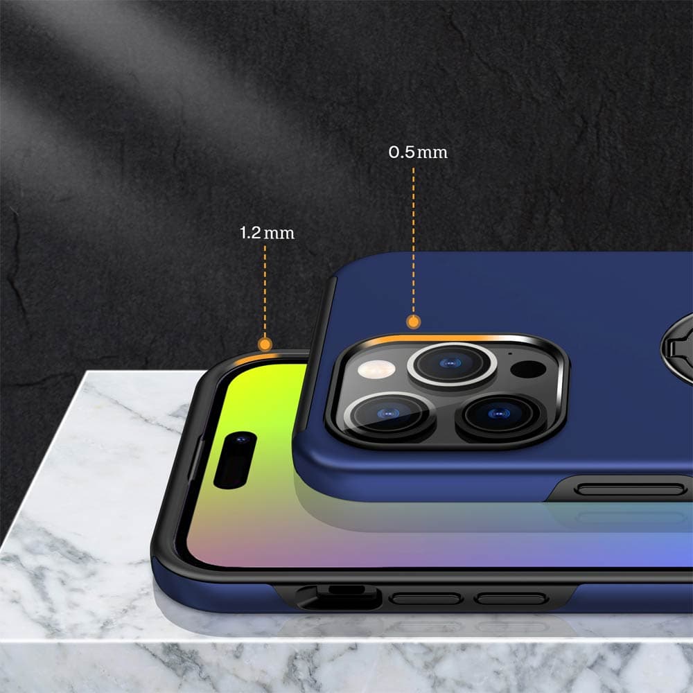 Coque de Protection PROTECT IE013 pour Apple iPhone 15 Pro Bleu - Vue 36