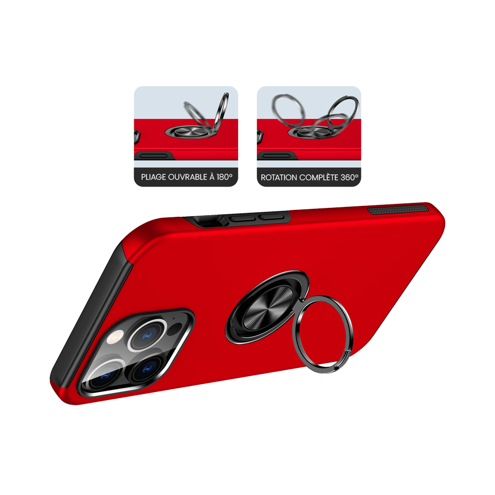 Coque de Protection PROTECT  pour Apple iPhone 15 Pro Max Rouge - Vue 5