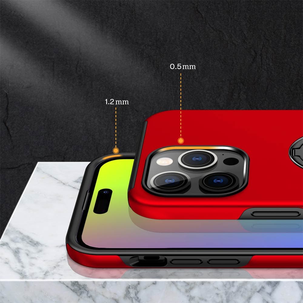 Coque de Protection PROTECT  pour Apple iPhone 15 Pro Max Rouge - Vue 36