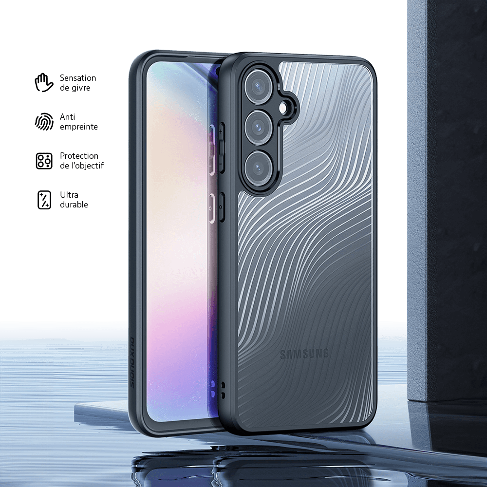 Coque MagSafe anti-chocs – Samsung Galaxy A55 5G – Dux Ducis Aimo Mag Noir - Vue 5