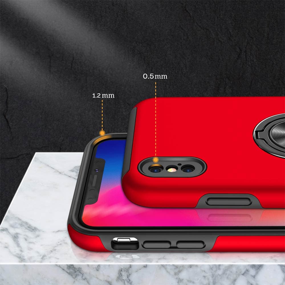 Coque de Protection PROTECT pour Apple iPhone XS Max Rouge - Vue 36