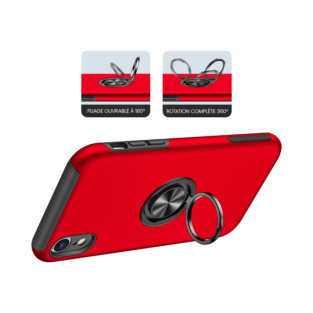 Coque de Protection PROTECT IE013 pour Apple iPhone XR Rouge - Vue 5