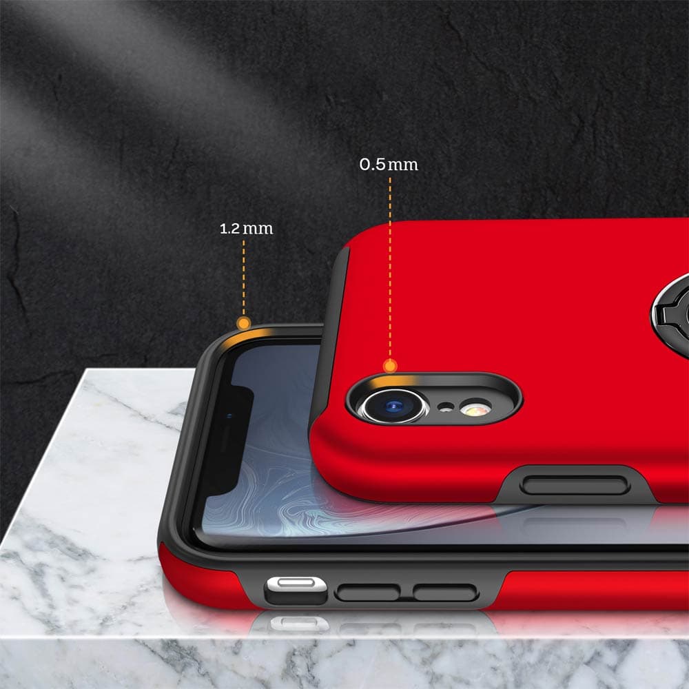 Coque de Protection PROTECT IE013 pour Apple iPhone XR Rouge - Vue 36