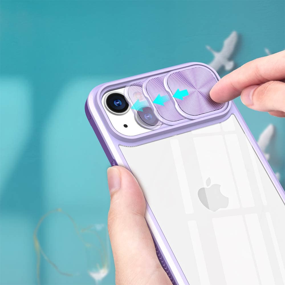Coque avec cache caméra – iPhone 15 Plus – PROTECT IE027 Violet - Vue 27