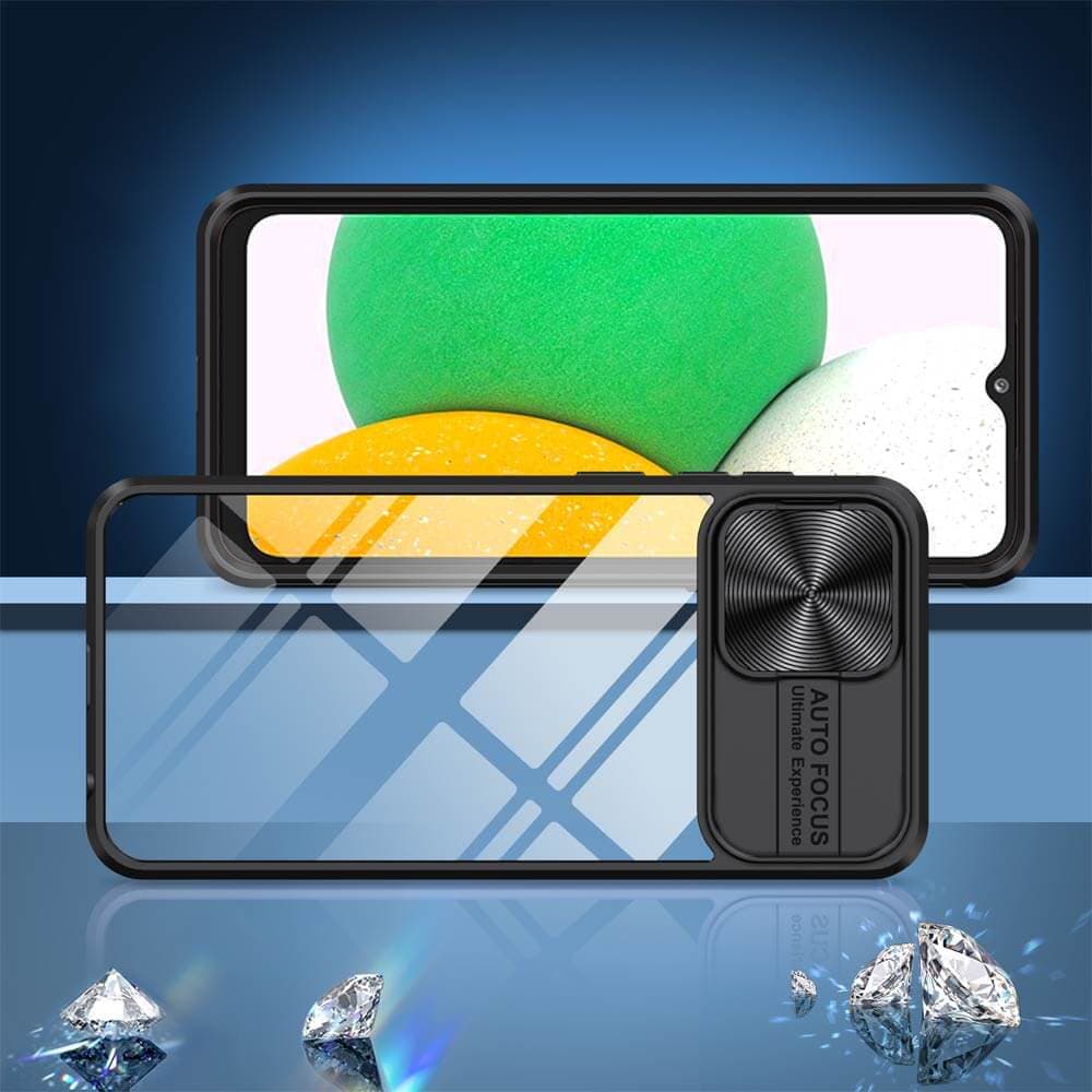 Coque avec cache caméra – Samsung Galaxy A03 Core – PROTECT IE027 Noir - Vue 4