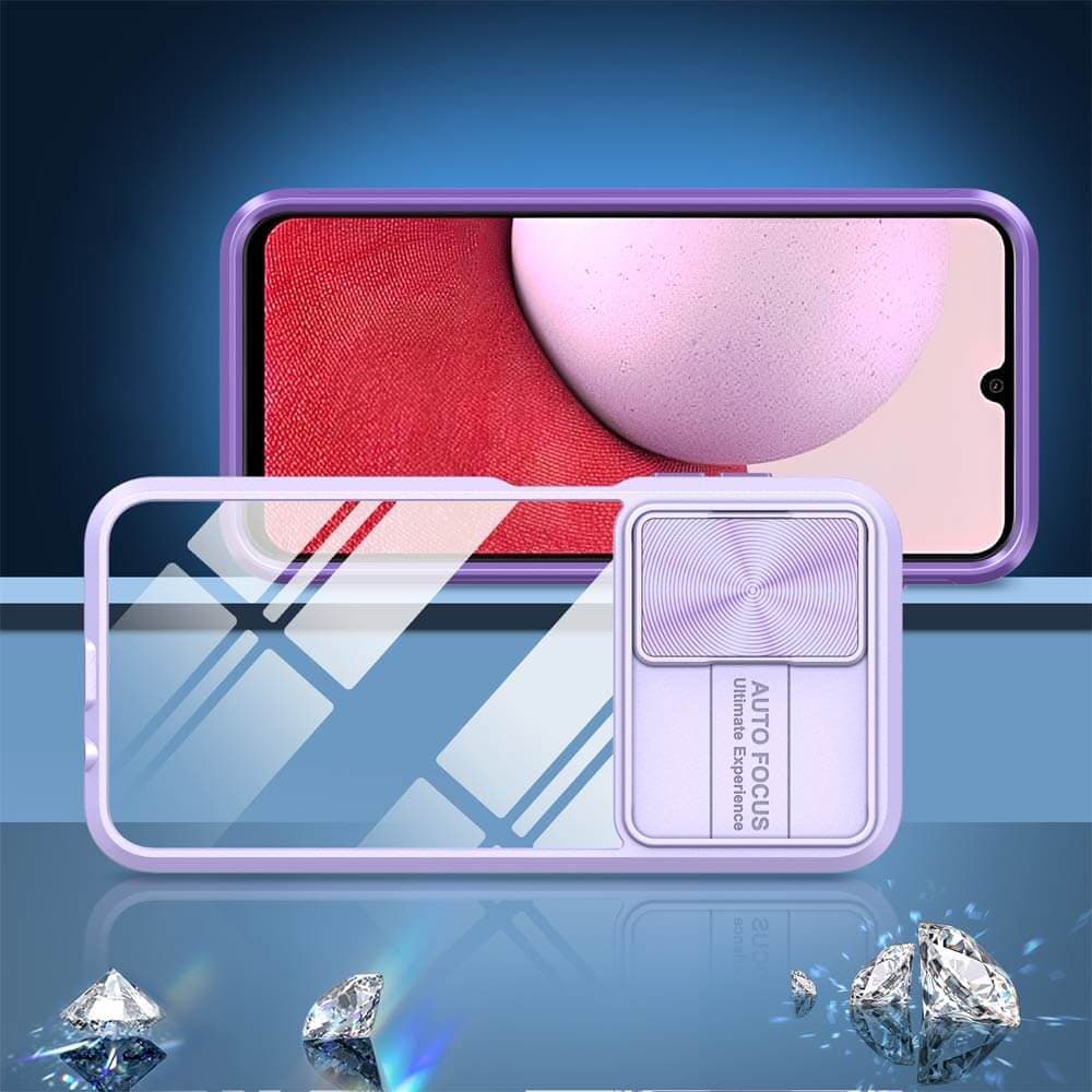 Coque avec cache caméra – Samsung Galaxy A14 – PROTECT IE027 Violet - Vue 4