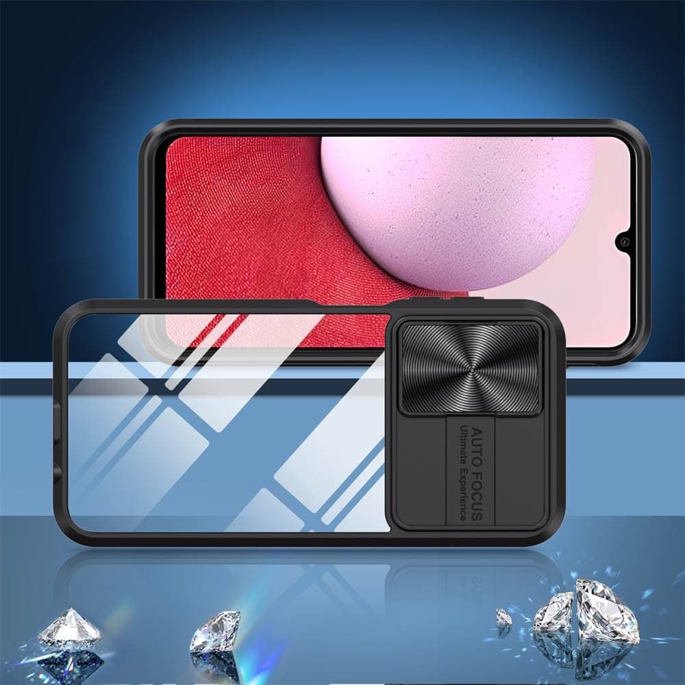 Coque avec cache caméra – Samsung Galaxy A14 – PROTECT IE027 Noir - Vue 4