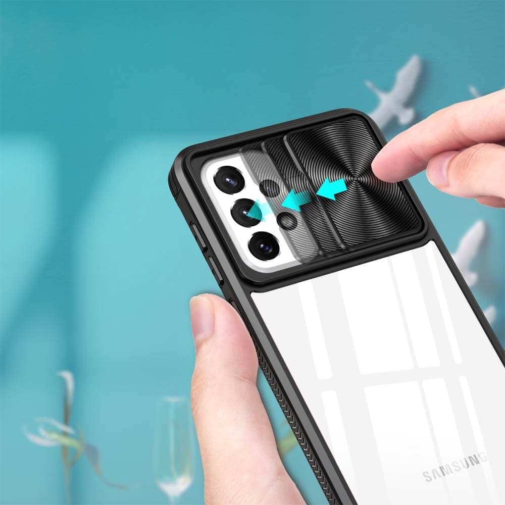 Coque avec cache caméra – Samsung Galaxy A33 5G – PROTECT IE027 Noir - Vue 27