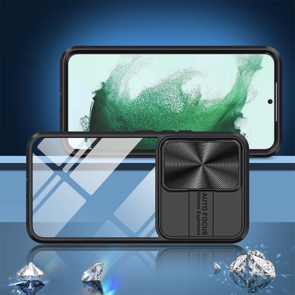 Coque avec cache caméra – Samsung Galaxy S21 FE – PROTECT IE027 Noir - Vue 4