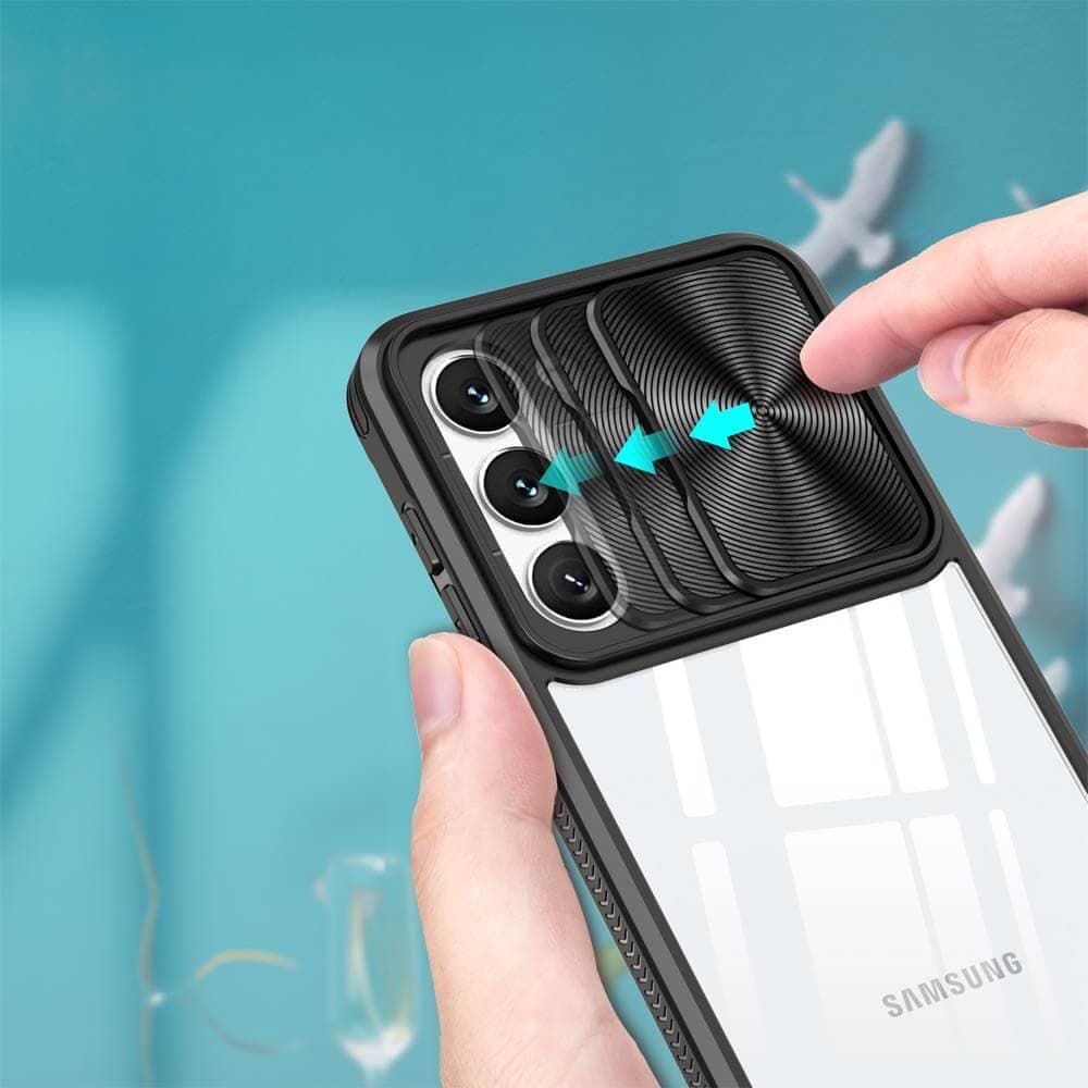 Coque avec cache caméra – Samsung Galaxy S23 5G – PROTECT IE027 Noir - Vue 27