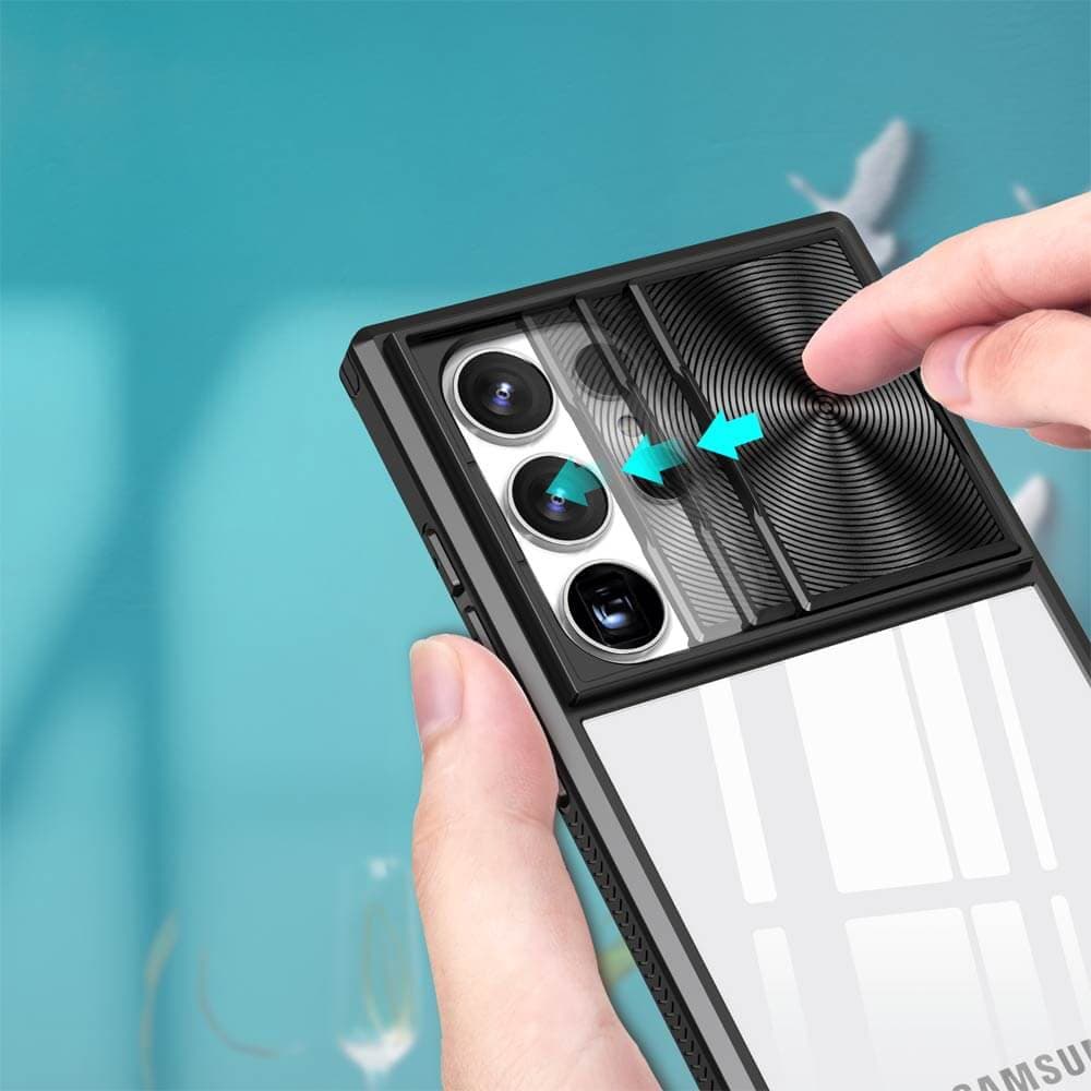 Coque avec cache caméra – Samsung Galaxy S24 Ultra 5G – PROTECT IE027 Noir - Vue 27