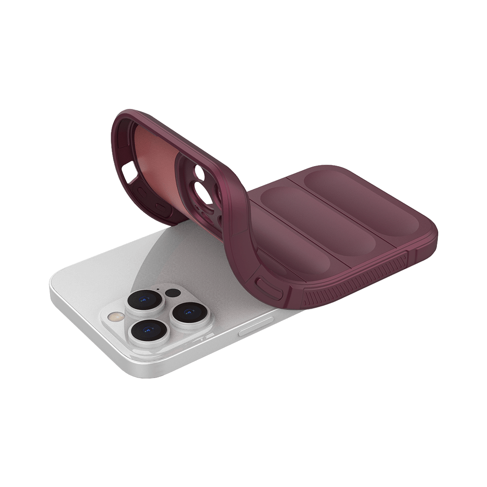 Coque de protection antichoc renforcée – Apple iPhone 12 Pro Max – PROTECT IX008 Prune - Vue 5