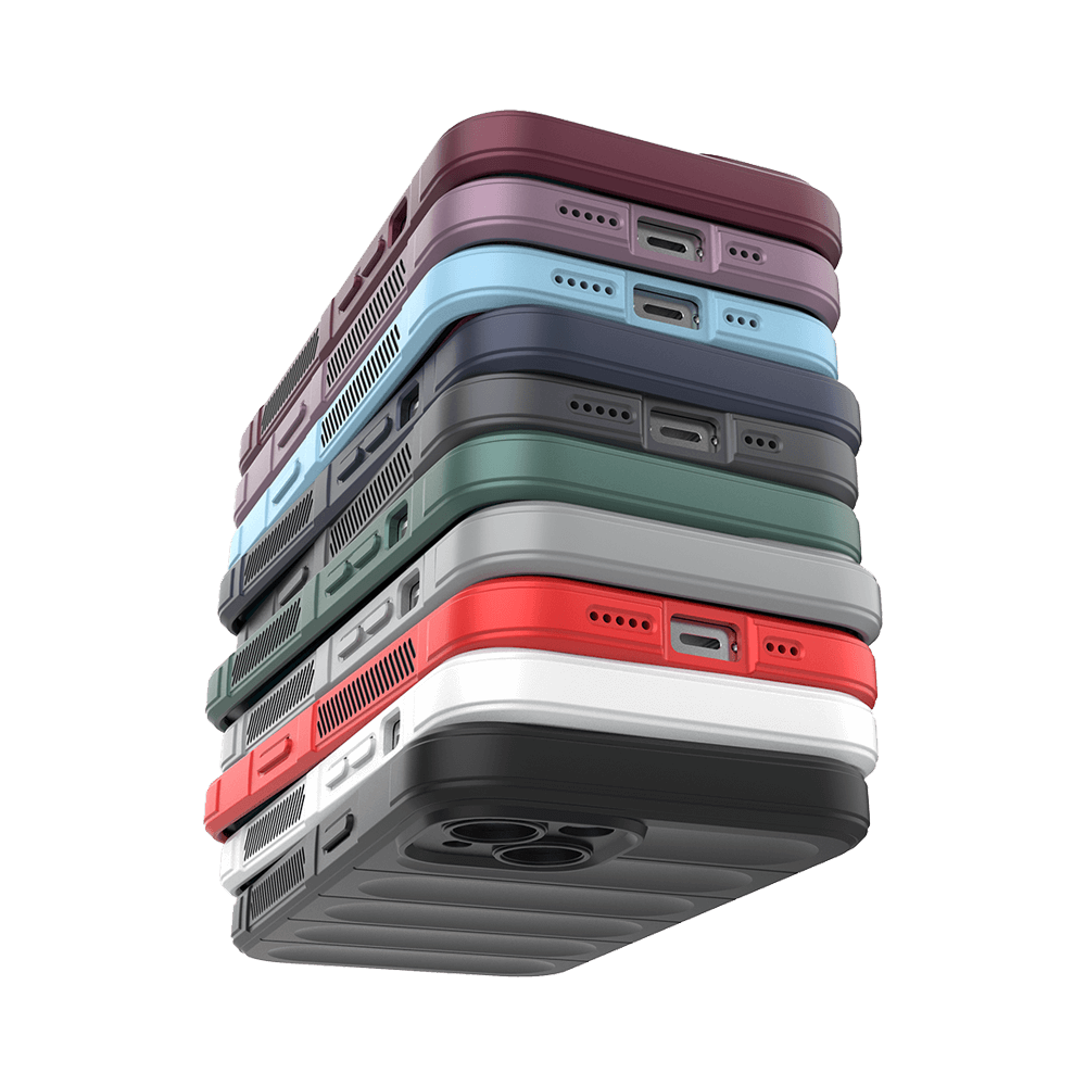 Coque de protection antichoc renforcée – Apple iPhone 13 – PROTECT IX008 Rouge - Vue 36