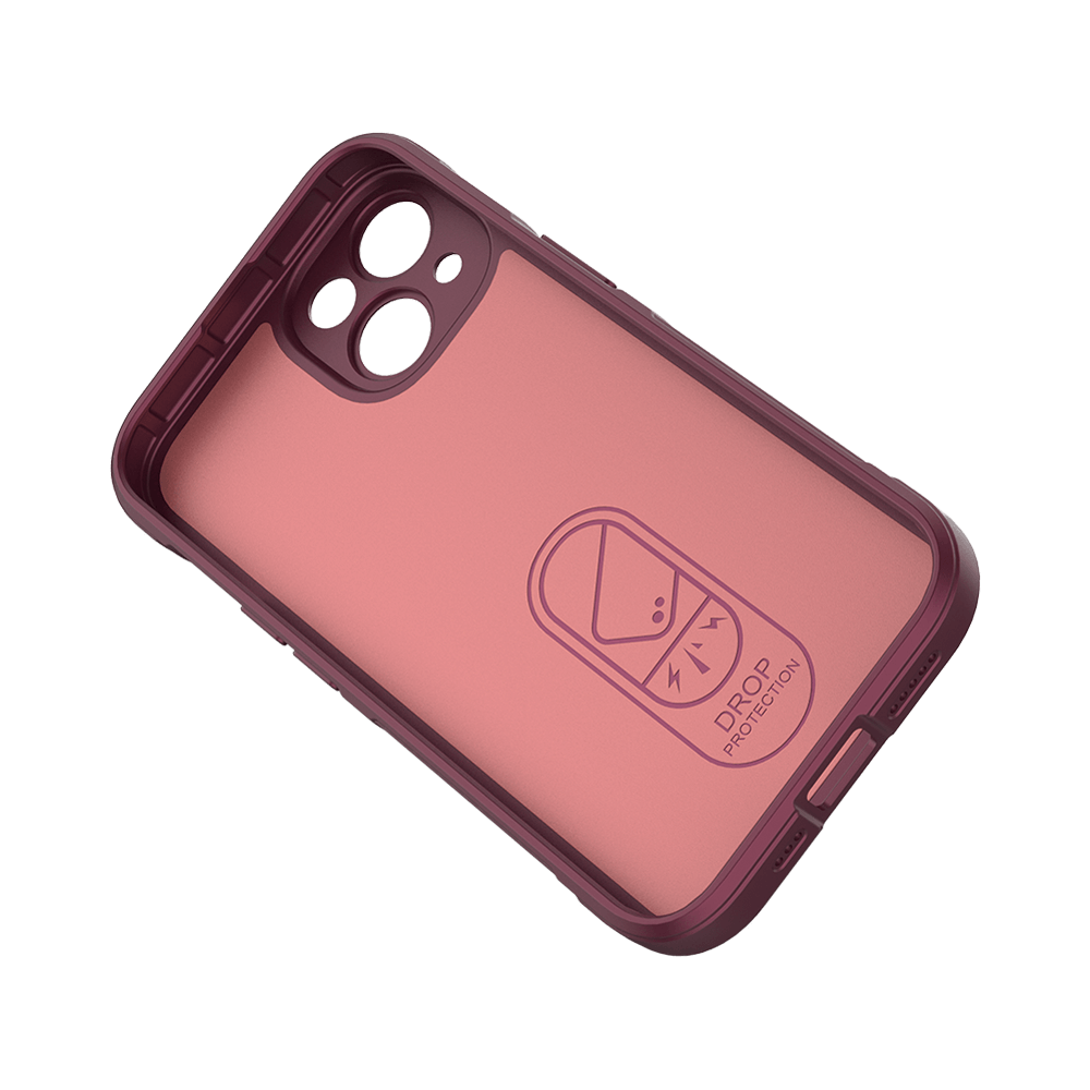 Coque de protection antichoc renforcée – Apple iPhone 13 – PROTECT IX008 Prune  - Vue 7