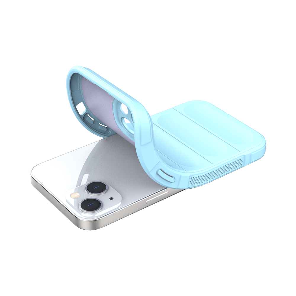 Coque de protection antichoc renforcée – Apple iPhone 14 Plus – PROTECT IX008 Bleu Clair - Vue 5