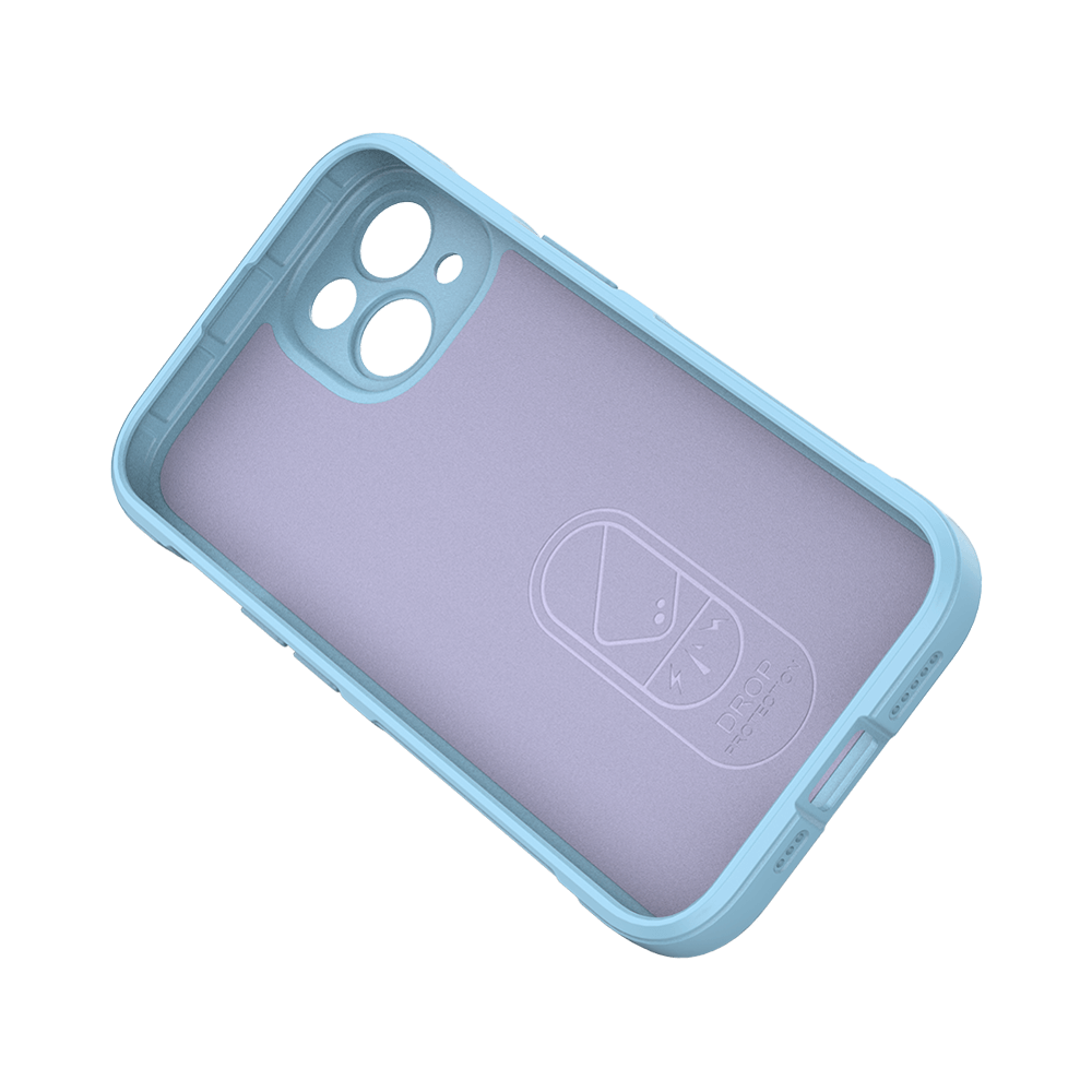 Coque de protection antichoc renforcée – Apple iPhone 14 Plus – PROTECT IX008 Bleu Clair - Vue 7