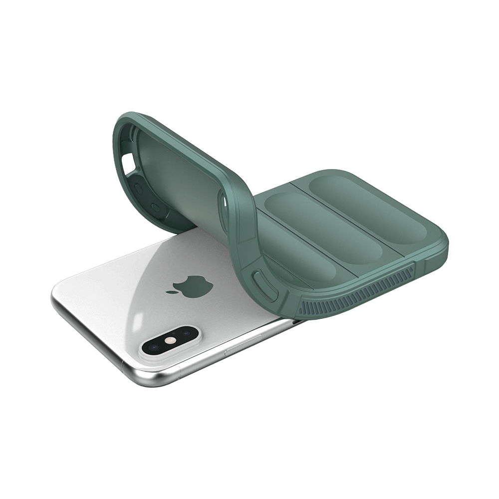 Coque de protection antichoc renforcée – Apple iPhone XS Max – PROTECT IX008 Vert Foncé - Vue 5