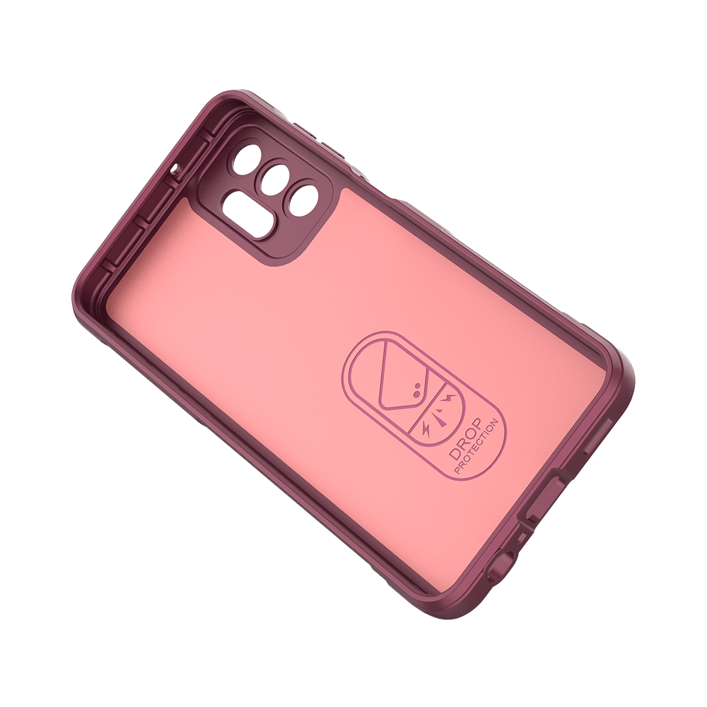 Coque de protection antichoc renforcée – Samsung Galaxy A04e – PROTECT IX008 Prune - Vue 7