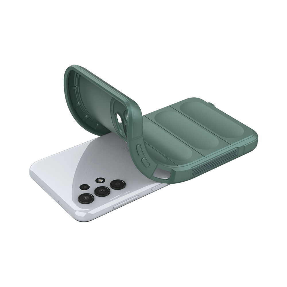 Coque de protection antichoc renforcée – Samsung Galaxy A04e – PROTECT IX008 Vert Foncé - Vue 5