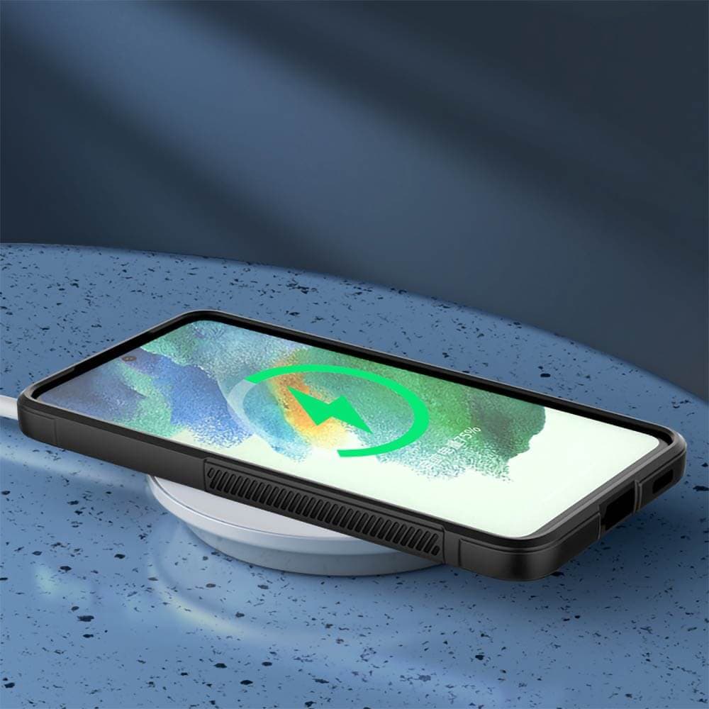 Coque de protection antichoc renforcée – Samsung Galaxy S21 FE – PROTECT IX008 Noir - Vue 9