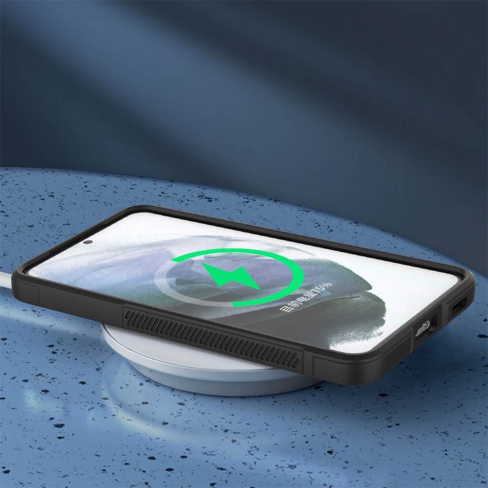 Coque de protection antichoc renforcée – Samsung Galaxy S22+ – PROTECT IX008 Vert Foncé - Vue 9