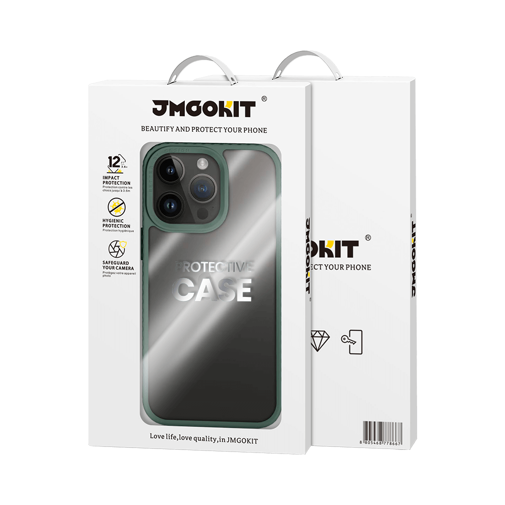 Coque de Protection JMGOKIT pour Apple iPhone 14 Pro Vert - Vue 18