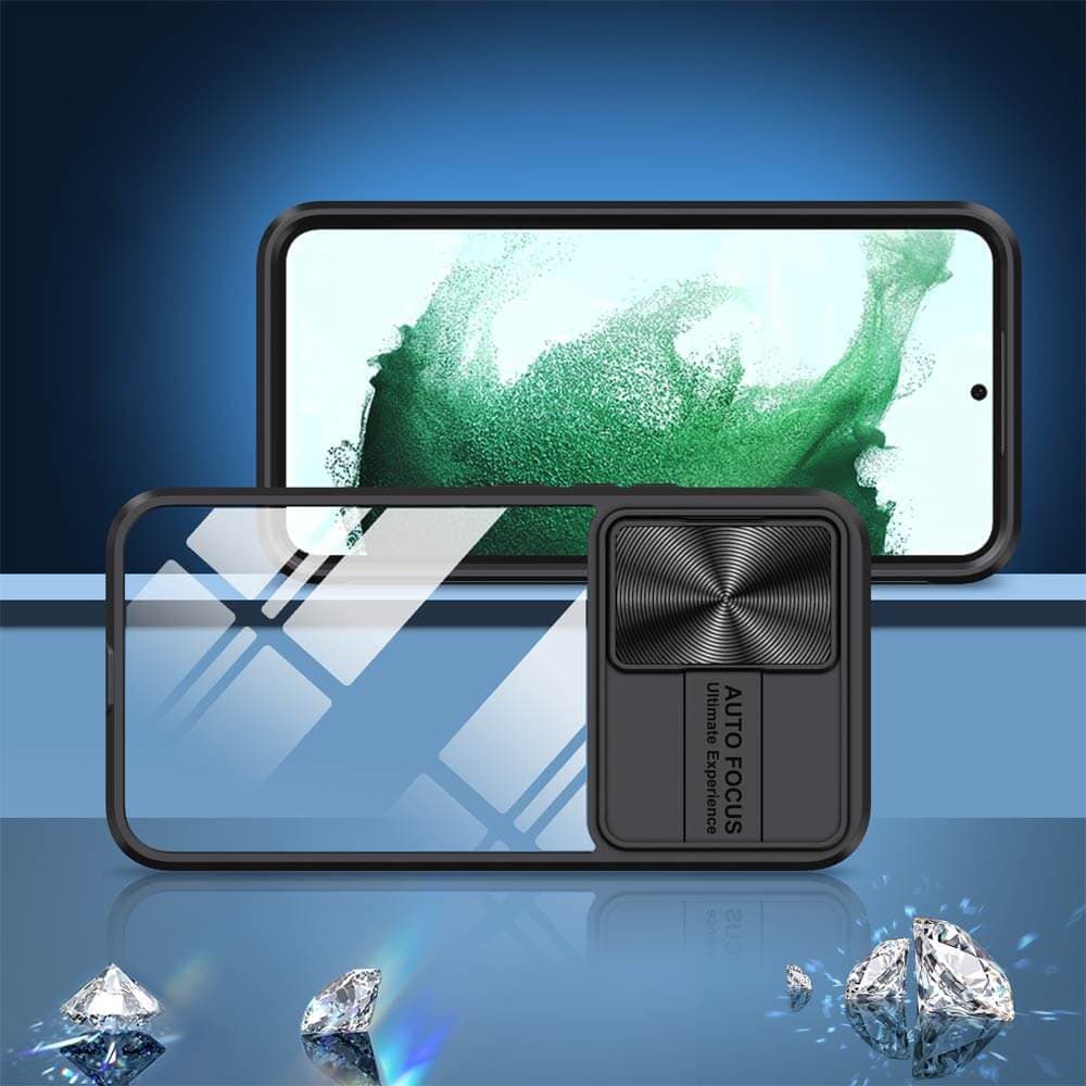 Coque avec cache caméra – Samsung Galaxy A55 5G – PROTECT IE027 Noir  - Vue 4