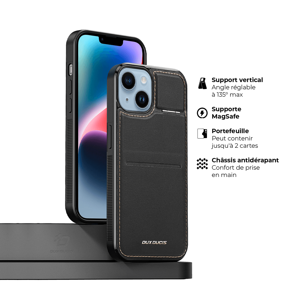 Coque de Protection Dux Ducis pour Apple iPhone 14 Plus Noir - Vue 5